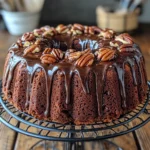 GERMAN CHOCOLATE PECAN POUND CAKE