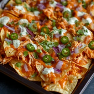 Buffalo Chicken Sheet Pan Quesadilla