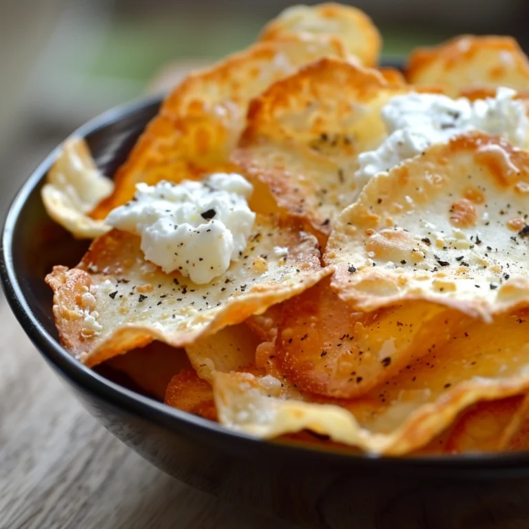 Cottage Cheese Chips