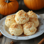 PUMPKIN CHEESECAKE BALLS