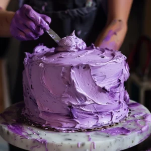 Purple Velvet Cake