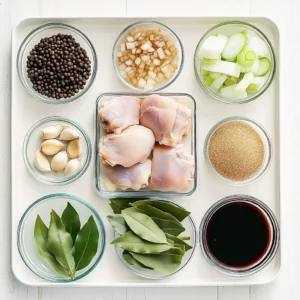 chicken adobo ingredients