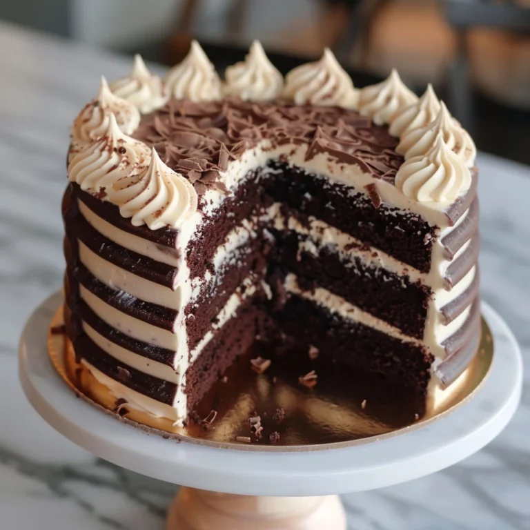 classic Vanilla Chocolate Cake