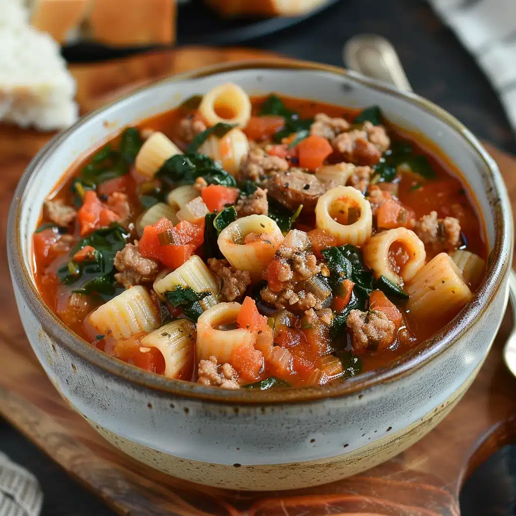 Ditalini Sausage Soup