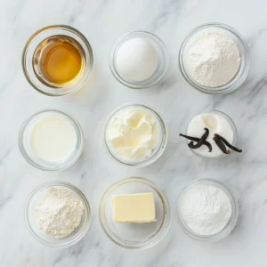 pineapple upside down cake INGREDIENTS